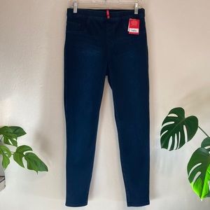 NWT SPANX Leggings Jeans, Twilight Rinse, Size Large